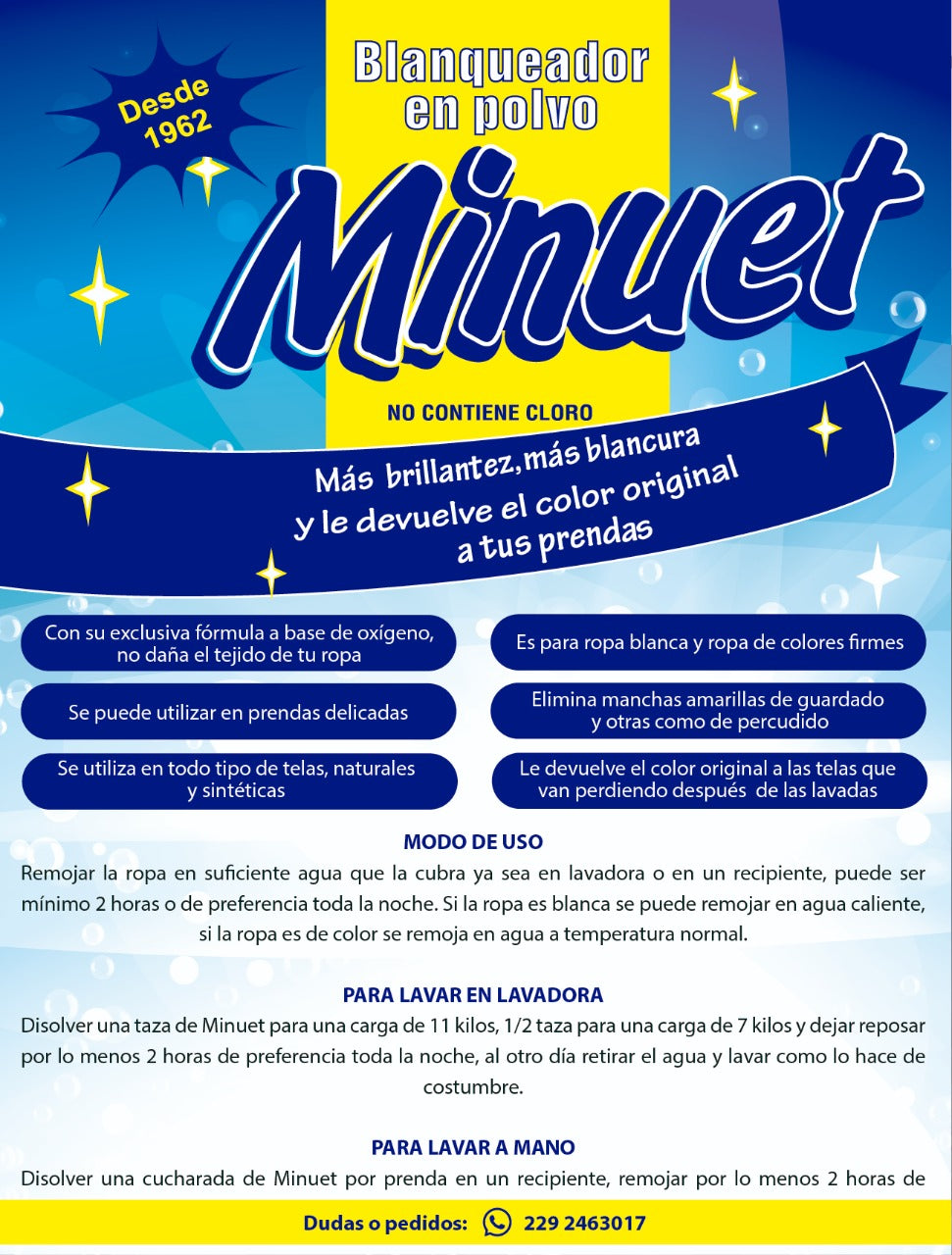 MINUET 450 grms