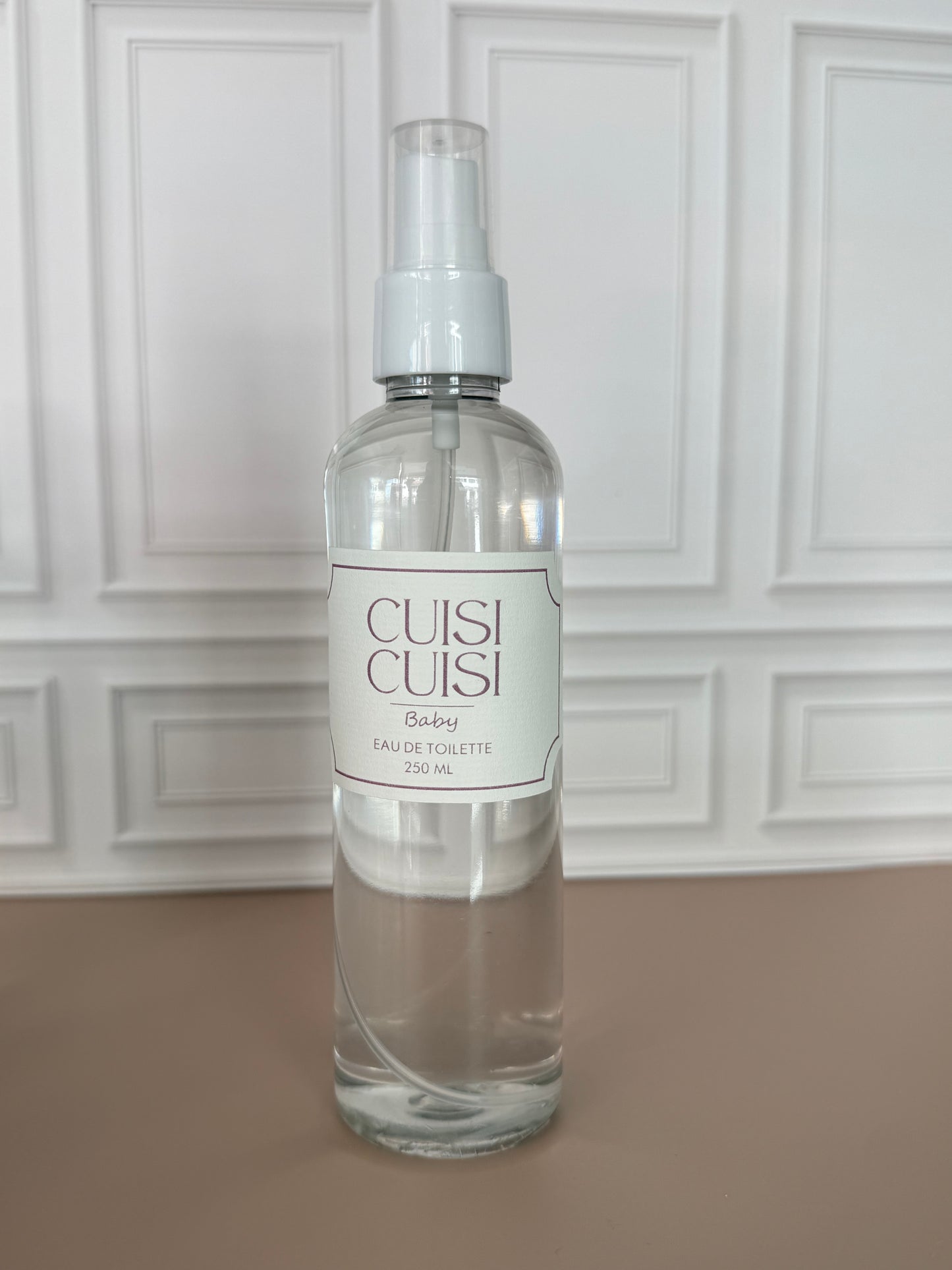 PERFUME BABY 250 ml con atomizador (envase de plástico)